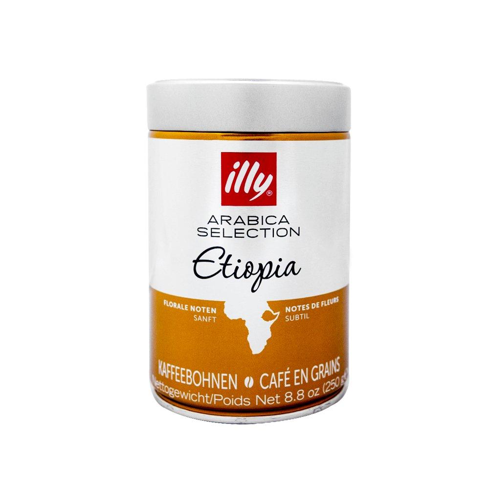 Кофе illy Ethiopia Arabica Selection Etiopia в зернах средней обжарки 250 гр., ж/б
