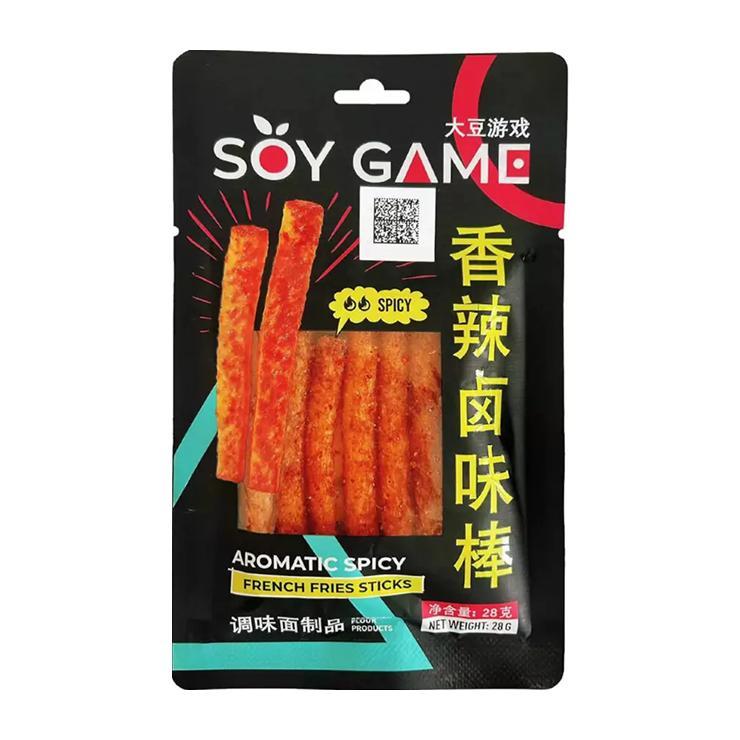 Соевое мясо SOY GAME Пряные палочки ароматные 28 гр., саше