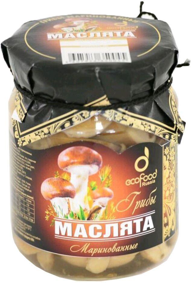 Грибы EcoFood маринованный маслята