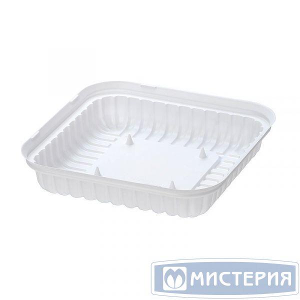 Дно для торта, Комус, внешн. 181х181мм, внутр. 150х150мм, белое, ПС, 600 шт., картон