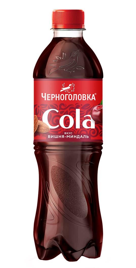 Лимонад Черноголовка Кола Вишня-Миндаль, 500 мл., ПЭТ