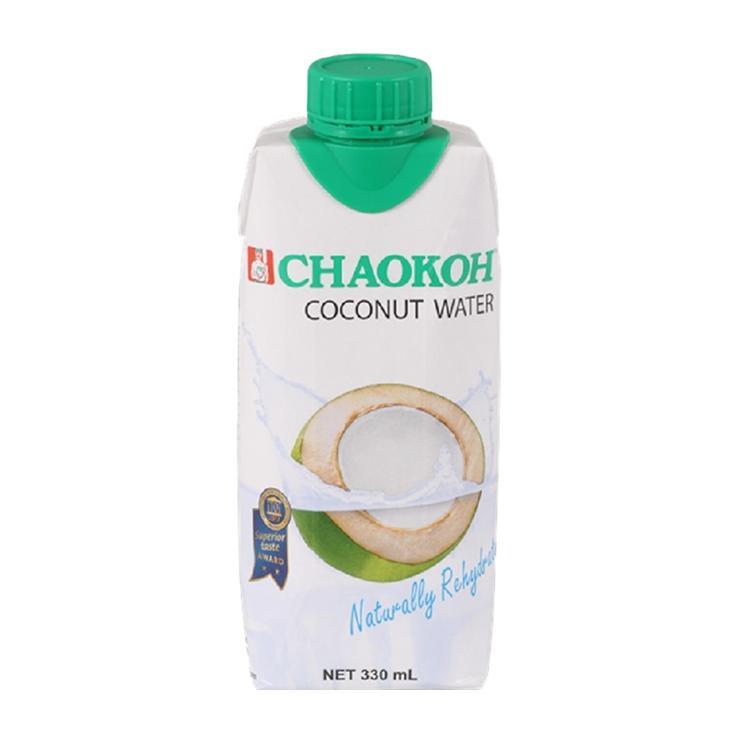 Вода Chaokoh кокосовая 330 мл., тетра-пак