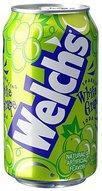 Напиток газированный Welchs White grape Южная Корея 355 мл., ж/б