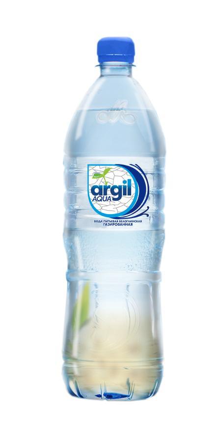 Вода газированная Argil Aqua природная 1 л., ПЭТ