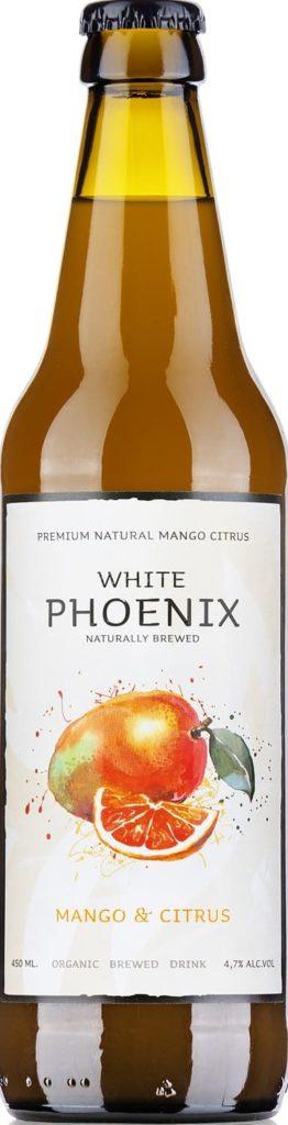 Медовуха Cider House WHITE PHOENIX Манго-цитрус 4.7%, 450 мл., стекло