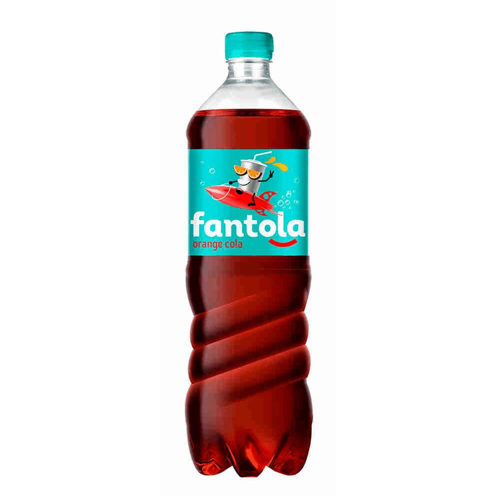 Напиток б/а сильногазированный Fantola Orange Cola,1 л., ПЭТ
