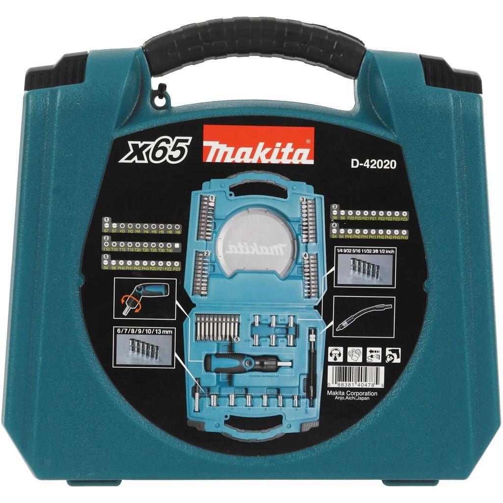 Набор инструментов MAKITA D-42020, 65 предметов