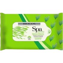 Влажные салфетки Biocos Spa harmony с экстрактом зеленого чая, 15шт