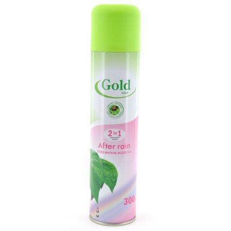 Освежитель воздуха Gold wind After rain 2в1 300 мл., баллон
