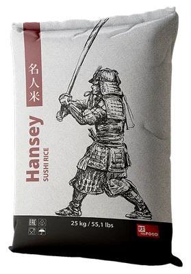 Рис HANSEY для суши 25 кг., мешок