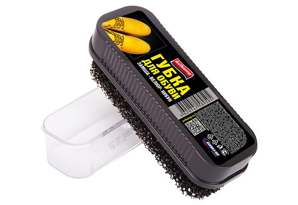 Губка Clean Shoes Avikomp для обуви из замши, велюра и нубука 12х4х4,5 см.