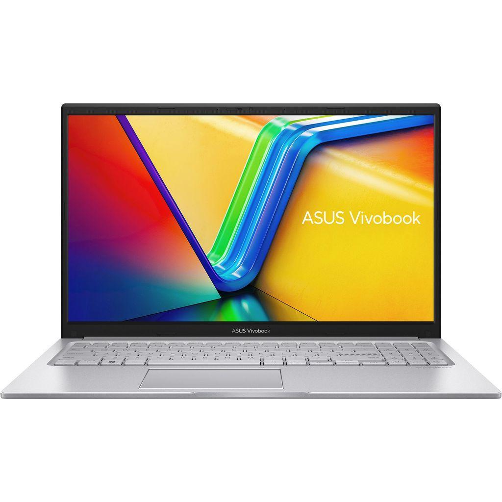 Ноутбук ASUS Vivobook 15 X1504VA-BQ4062, 15.6", IPS, Intel Core 3 100U 1.2ГГц, 6-ядерный, 8ГБ DDR5, 512ГБ SSD, Intel Graphics, без операционной системы, серебристый [90nb13y2-m03ub0]