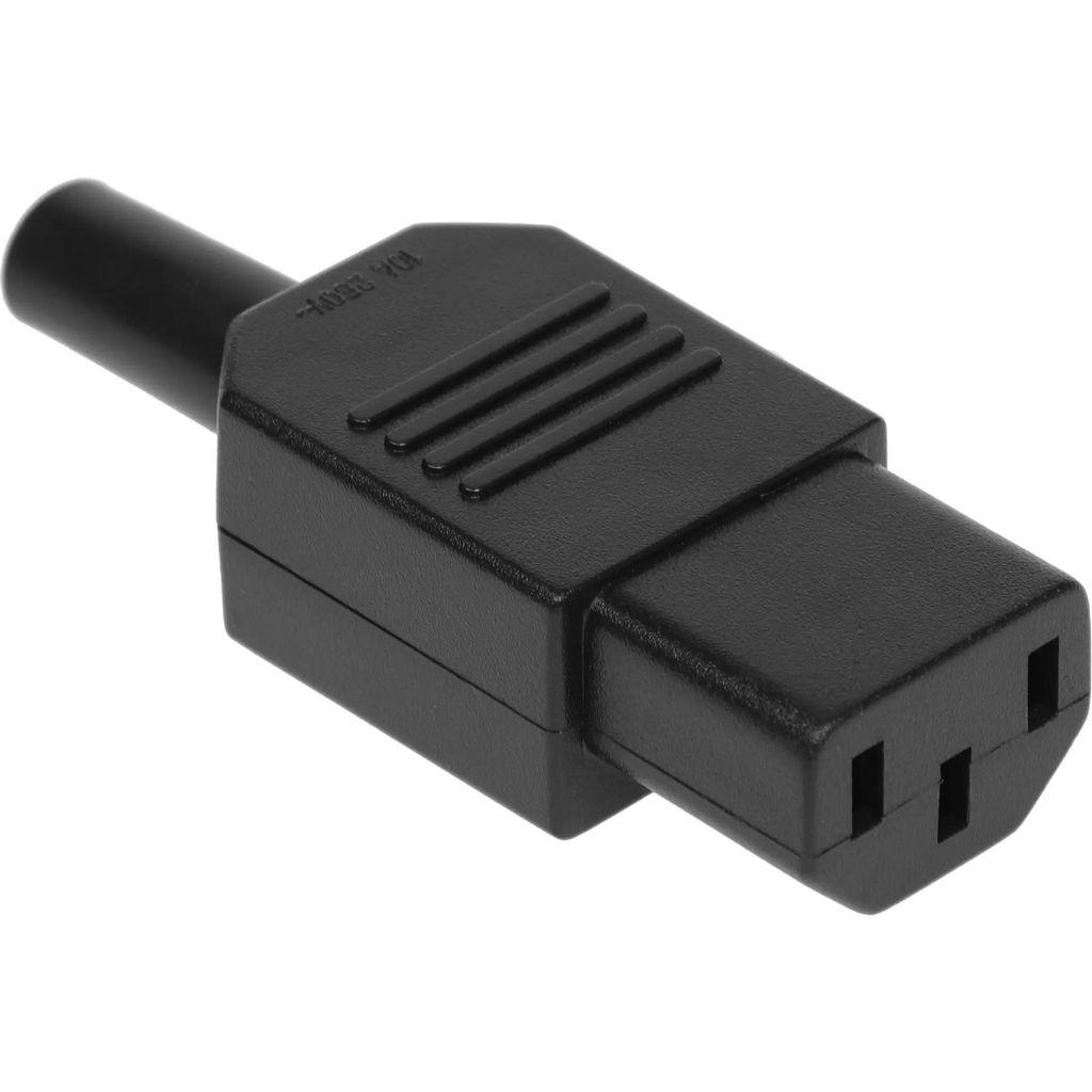 Вилка LanMaster LAN-IEC-320-C13, IEC 60320 C13, 10A, 250V