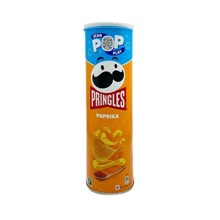 Чипсы Pringles паприка 165 гр., туба