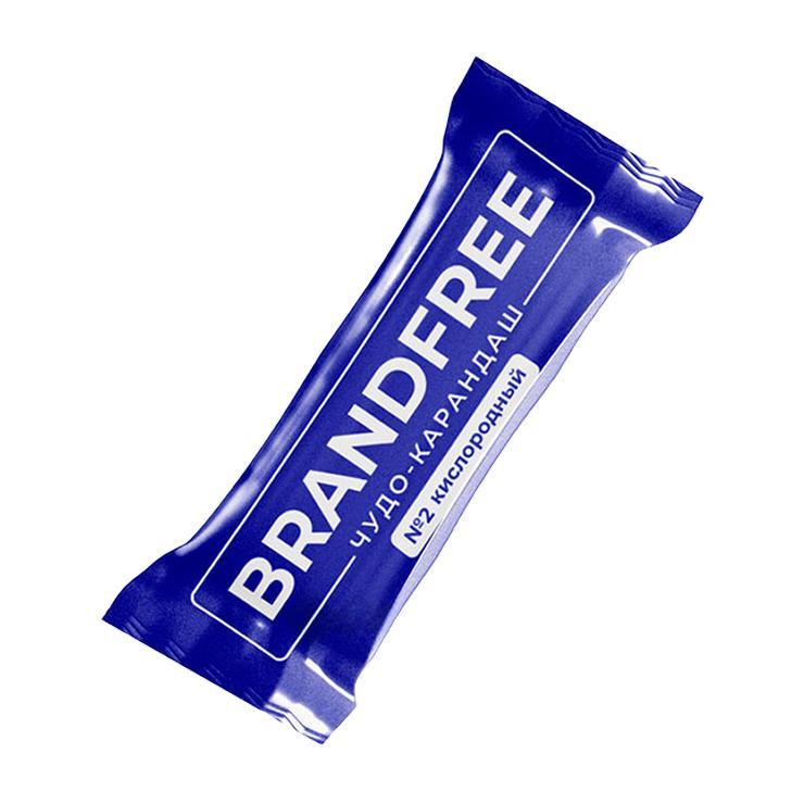 Пятновыводитель Brandfree кислородный карандаш для отбеливания и удаления пятен 40 гр., флоу-пак