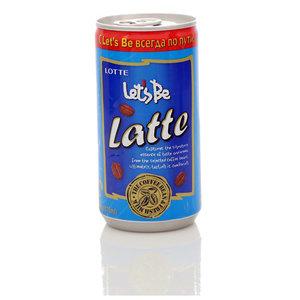 Напиток кофейный Lotte Lets Be латте 240 мл., ж/б