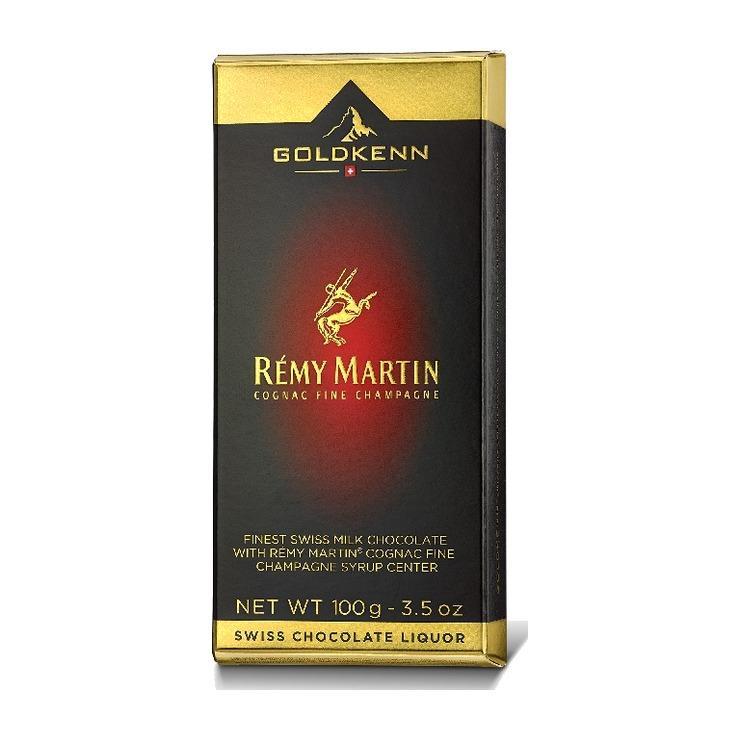 Шоколад GOLDKENN молочный с Реми Мартен 100 гр., картон