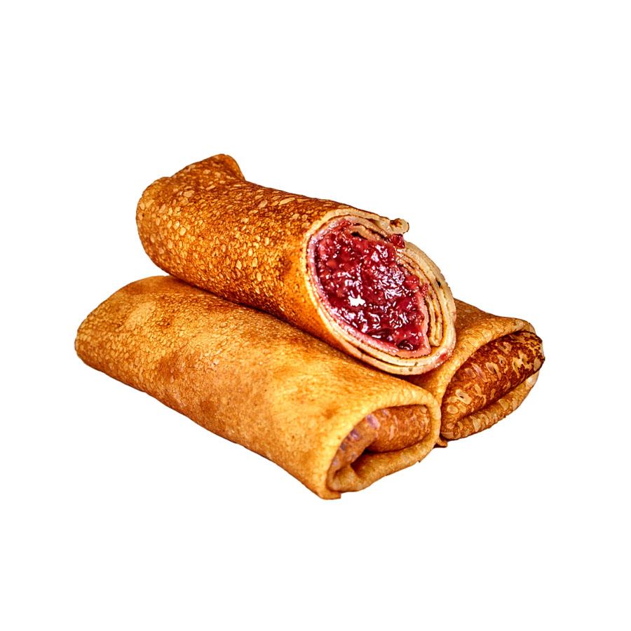 Блинчики Сомово Мясопродукт с малиной, 1 кг., картон