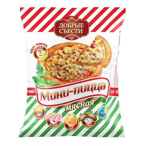 Готовое блюдо Добрые съести Мини-пицца мясная