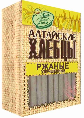 Хлебцы ржаные Продукт Алтая, 75 гр., пластиковая упаковка