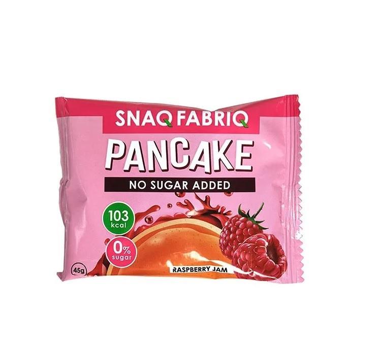 Панкейк неглазированный Snaq Fabriq Малиновый джем , 45 гр., флоу-пак
