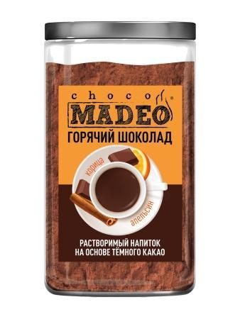 Горячий шоколад MADEO корица апельсин 500 гр., ПЭТ