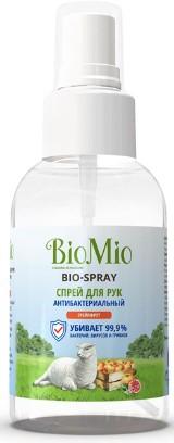 Спрей для рук антибактериальный BioMio Bio-spray 100 мл., флакон с дозатором