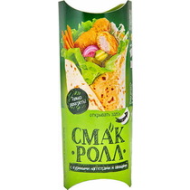 Ролл Русский мороз смак с куриными нагетсами и овощами 170 гр., картон