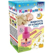 Жидкость от комаров Чистый Дом Комаришка детский, картон