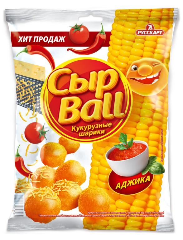 Кукурузные шарики Сыр Ball со вкусом аджики