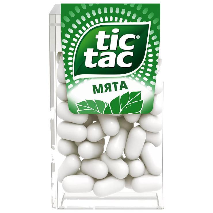 Драже Tic Tac мята 16 гр., пластик
