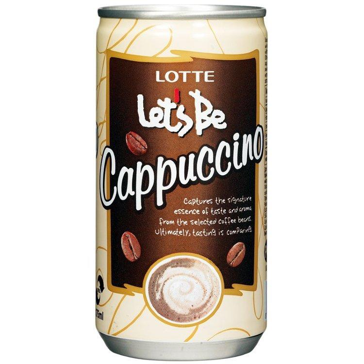 Напиток кофейный Lotte Lets Be капучино 175мл