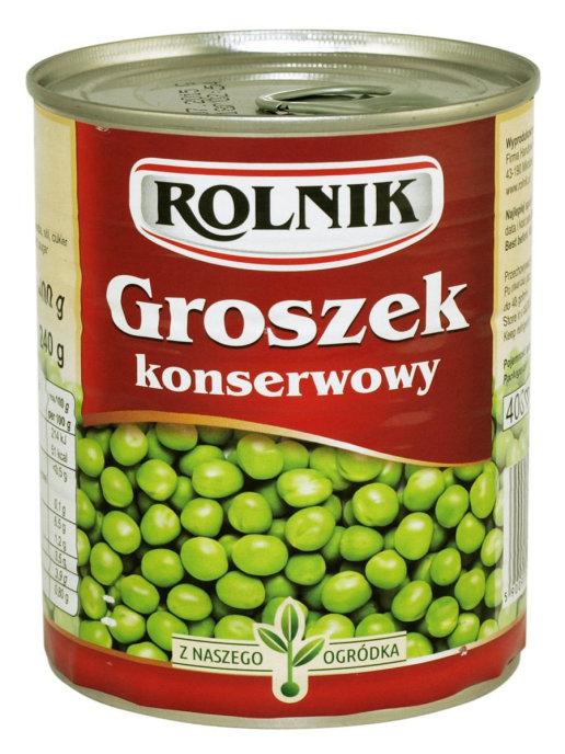 Горошек Rolnik салатный, 400 мл., ж/б