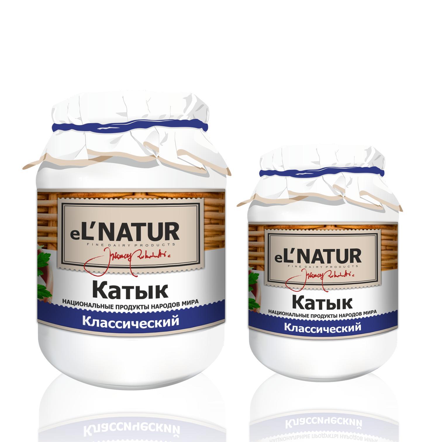 Катык eL'NATUR Классический 3,6% 500 гр., стекло