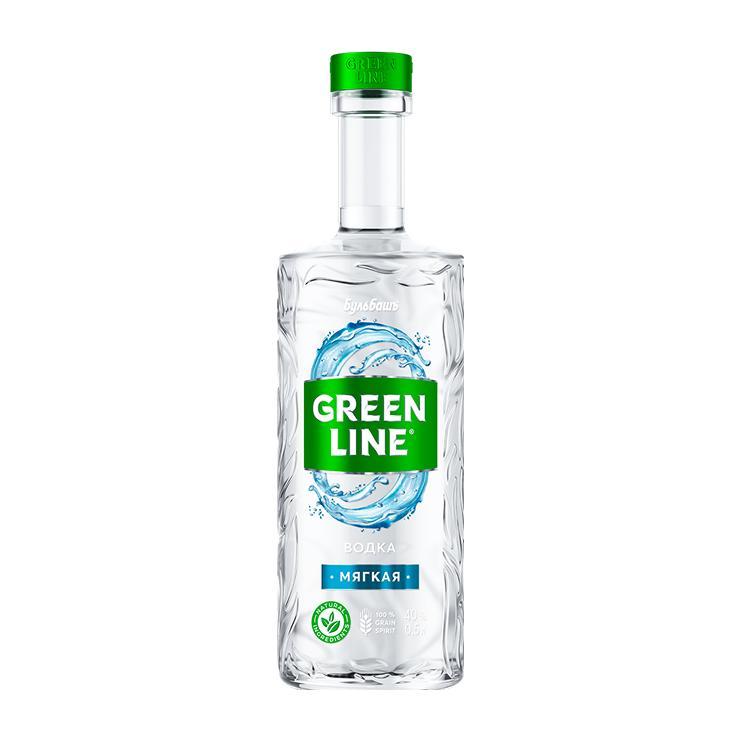 Водка Бульбашъ Greenline мягкая 40% 200 мл., стекло