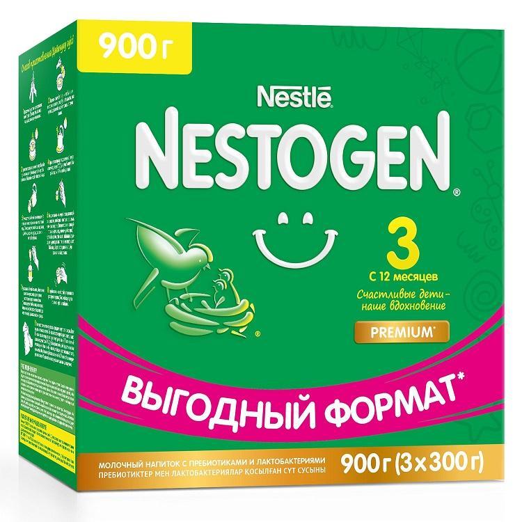 Молочко Nestle Nestogen 3 детское сухое 300 гр., картон
