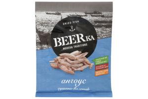 Анчоус BEERka сушено-вяленый 25 гр., флоу-пак