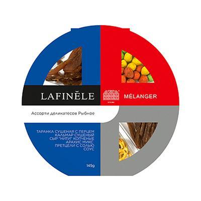 Ассорти деликатесов Lafinele Рыбное 145 гр., ПЭТ