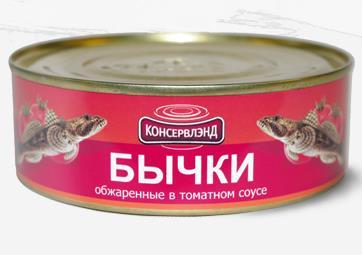 Бычки Консервлэнд в томатном соусе