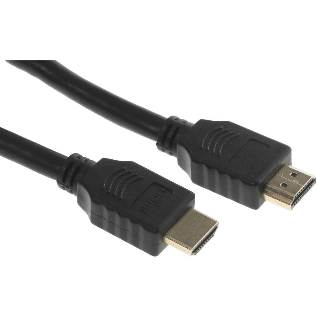Кабель аудио-видео Buro HDMI 2.0, HDMI (m) - HDMI (m), ver 2.0, 1.5м, GOLD, черный [bhp hdmi 2.0]