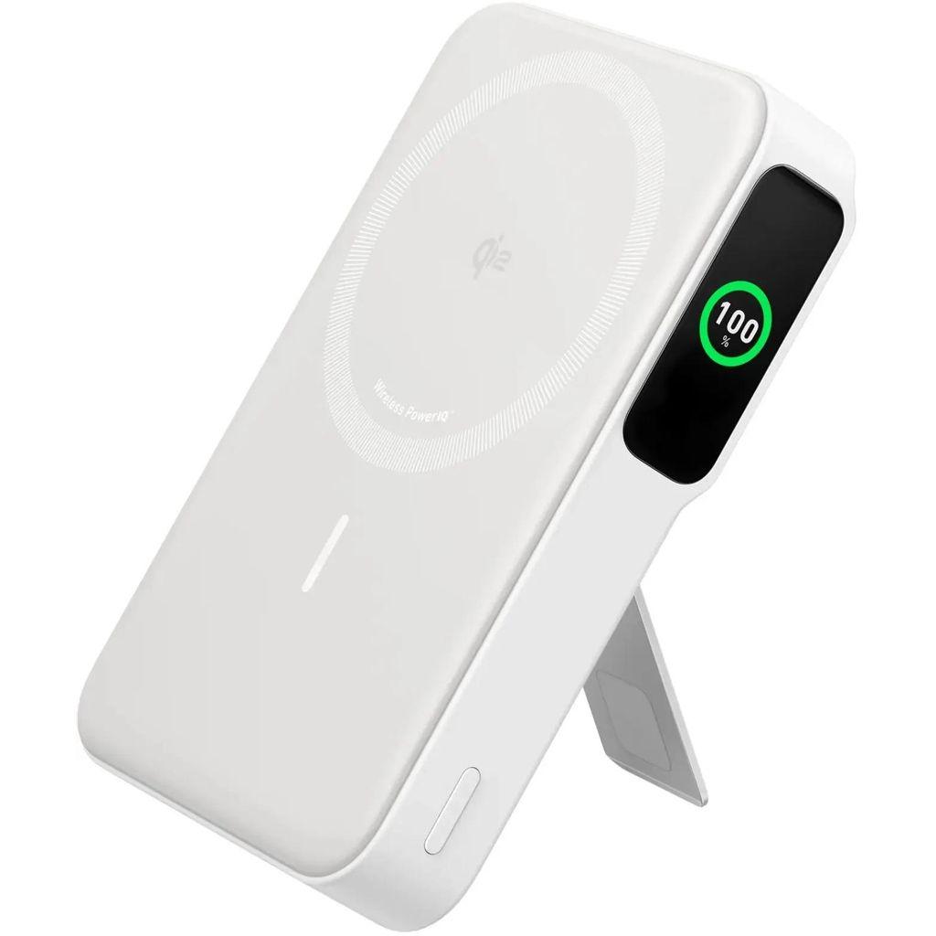 Внешний аккумулятор (Power Bank) ANKER MagGo A1654H21, 10000мAч, белый