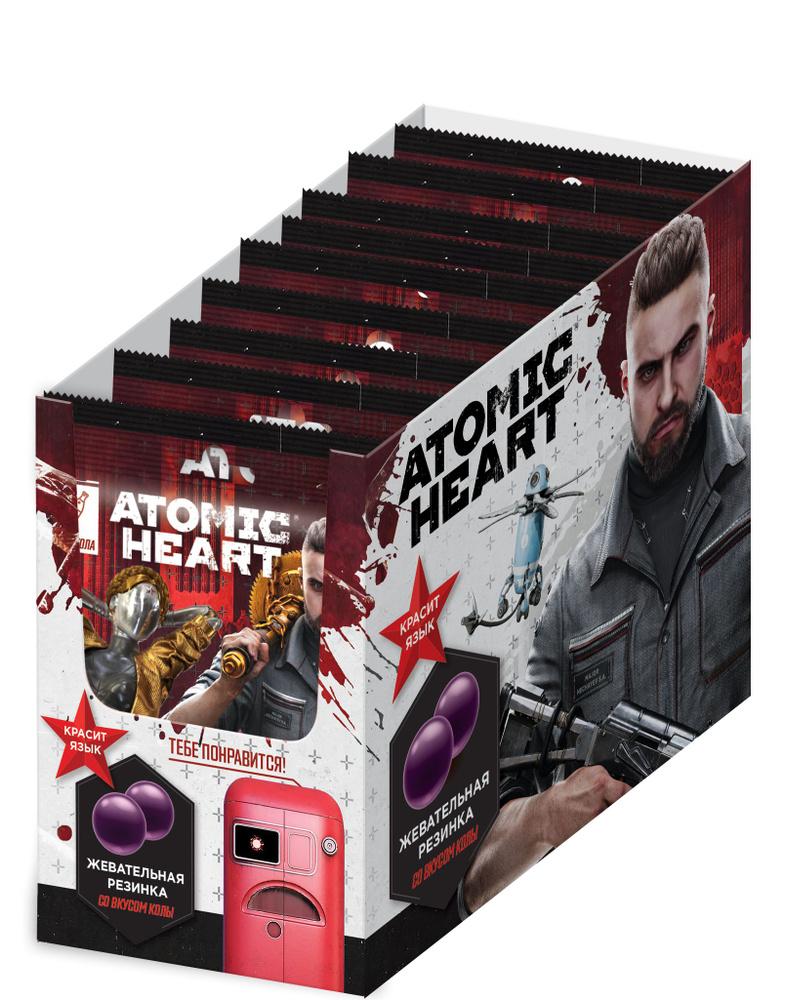 Жевательная резинка Atomic Heart 40 гр., флоу-пак