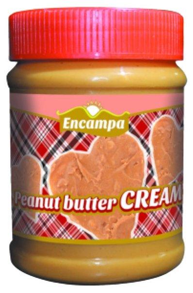 Арахисовая паста с кусочками арахиса Peanut Butter Crunchy, Encampa, 340 г., банка пэт