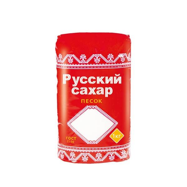 Сахар песок Русский Сахар 1 кг., флоу-пак
