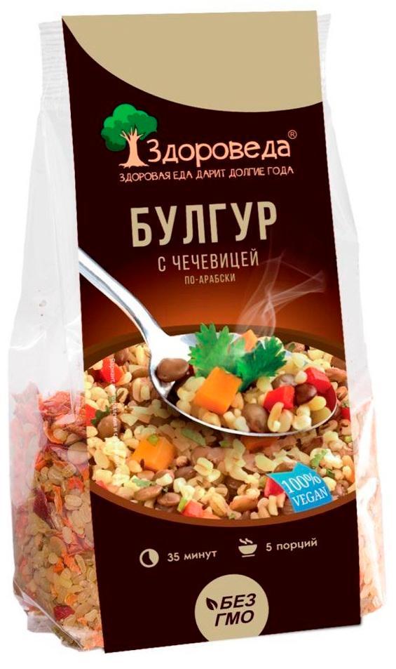 Булгур Здороведа с чечевицей по-арабски 250 гр., флоу-пак
