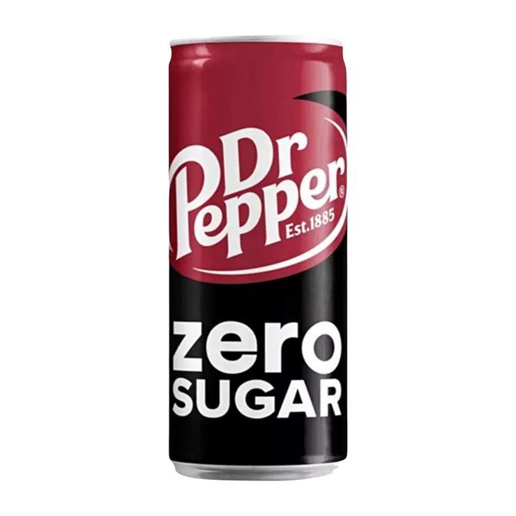 Напиток газированный Dr.Pepper Zero без сахара Польша 330 мл., ж/б