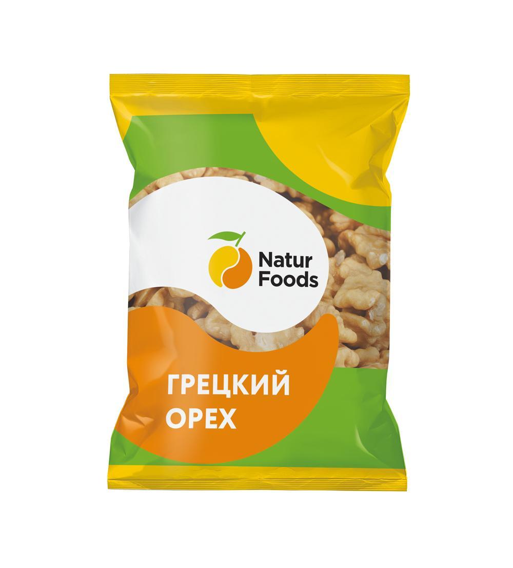 Ядра ореха грецкого NaturFoods 50 гр., дой-пак