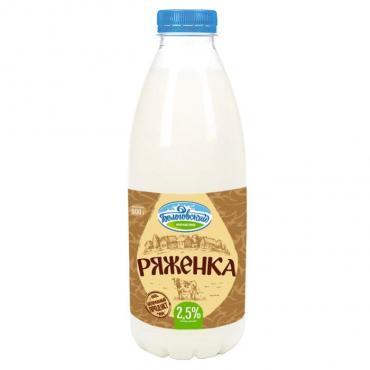 Ряженка 4% Бологовский, 900 мл., пластиковая бутылка