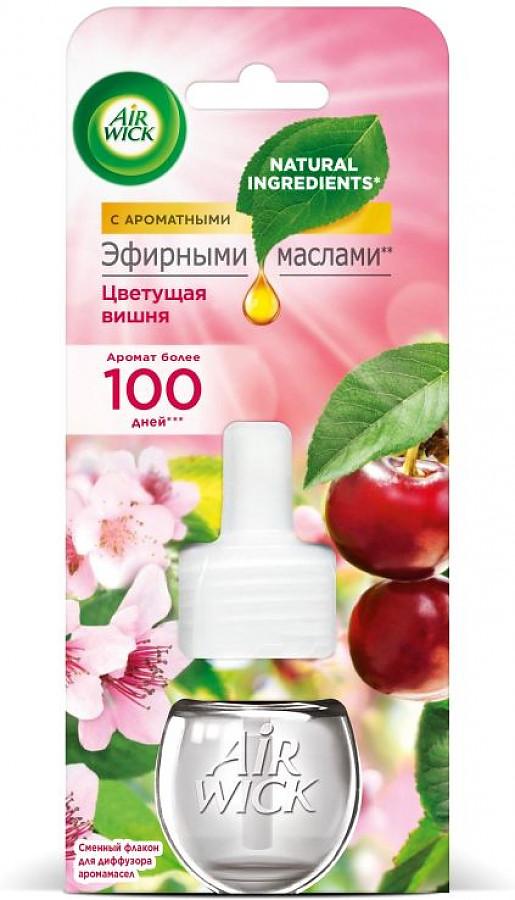 Диффузор AirWick аромамасел сменный флакон цветущая вишня, 19 мл., блистер