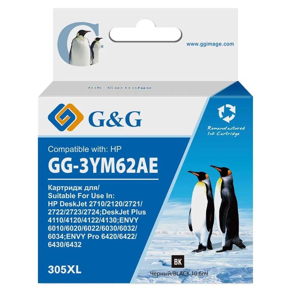 Картридж G&G GG-3YM62AE, 305XL, черный / GG-3YM62AE